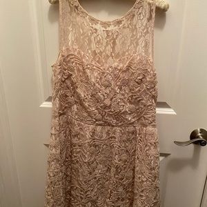 Yoana Baraschi blush dress